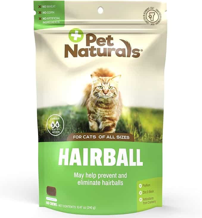 packof cat hairball treats