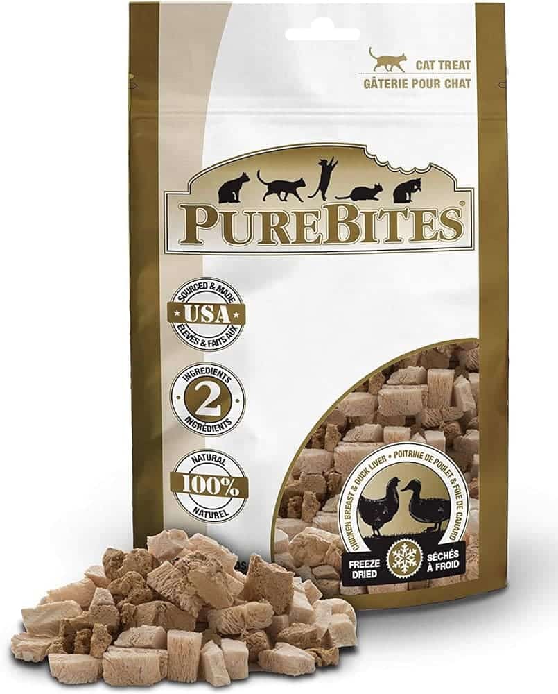 pack of pureBites Freeze Dried Cat Treats